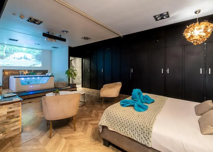 Avec Jacuzzi Prive Ideal Seul Ou Couple - Maison Carre *